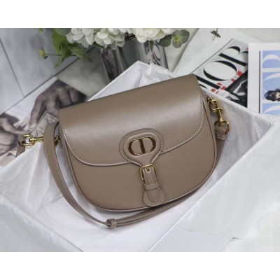 Dior Medium Bobby Bag In Warm Taupe Calfskin LDBS240428