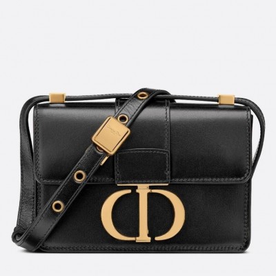 Dior Micro 30 Montaigne Bag In Black Calfskin LDBS240606