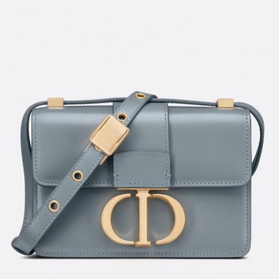 Dior Micro 30 Montaigne Bag In Grey Calfskin LDBS240607