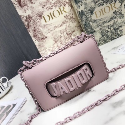 Dior Mini J'Adior Bag In Pink Ultra Matte Calfskin LDBS240645