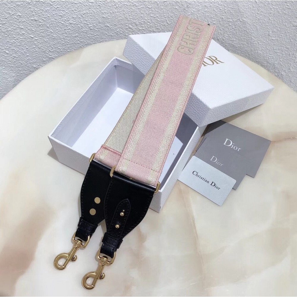 Dior Pink Christian Dior Shoulder Strap LDBS240732