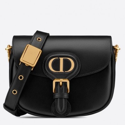 Dior Small Bobby Bag In Black Calfskin LDBS240855