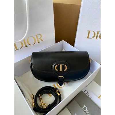 Dior Bobby East-West Bag In Black Box Calfskin