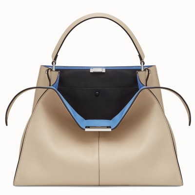 Fendi Beige Peekaboo X Lite Large Bag LDBS241013