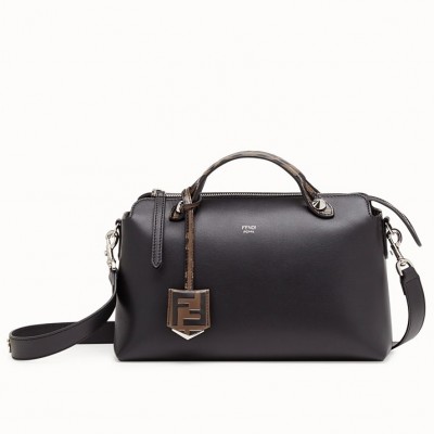 Fendi Black By The Way Medium Bag With FF Handles LDBS241021