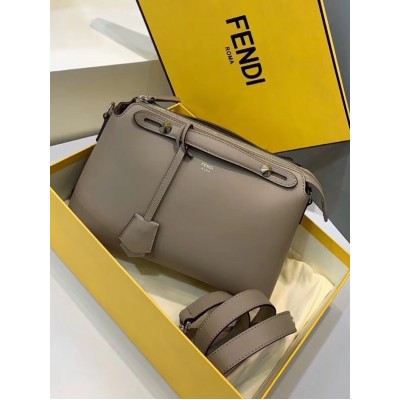 Fendi By The Way Medium Bag In Grey Calfskin LDBS241062