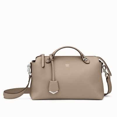 Fendi By The Way Medium Bag In Grey Calfskin LDBS241062