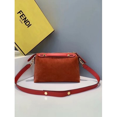 Fendi By The Way Medium Bag In Piment Suede LDBS241063