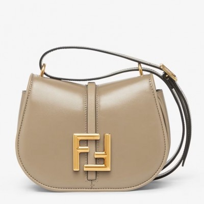 Fendi C'mon Small Bag in Grey Calfskin LDBS241072