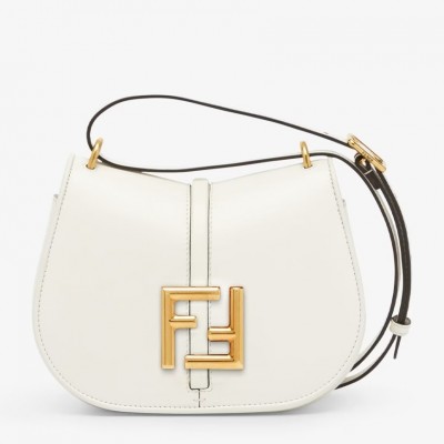 Fendi C'mon Small Bag in White Calfskin LDBS241073