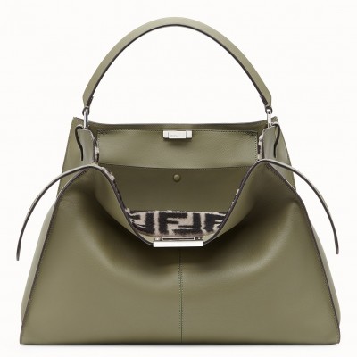 Fendi Green Peekaboo X Lite Large Bag LDBS241111