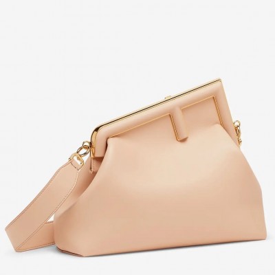 Fendi Medium First Bag In Pink Nappa Leather LDBS241179