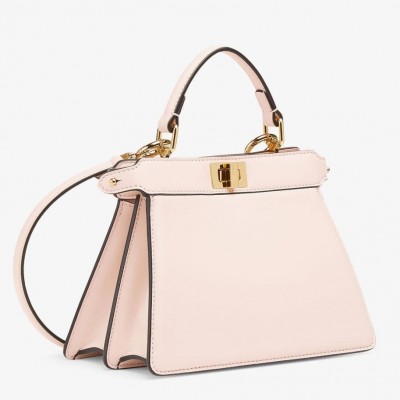 Fendi Peekaboo ISeeU Petite Bag In Pink Nappa Leather LDBS241228