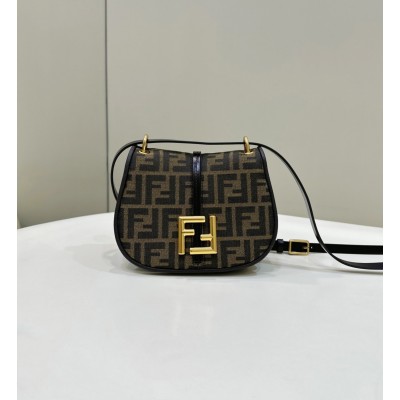 Fendi C'mon Small Bag in FF Jacquard Fabric