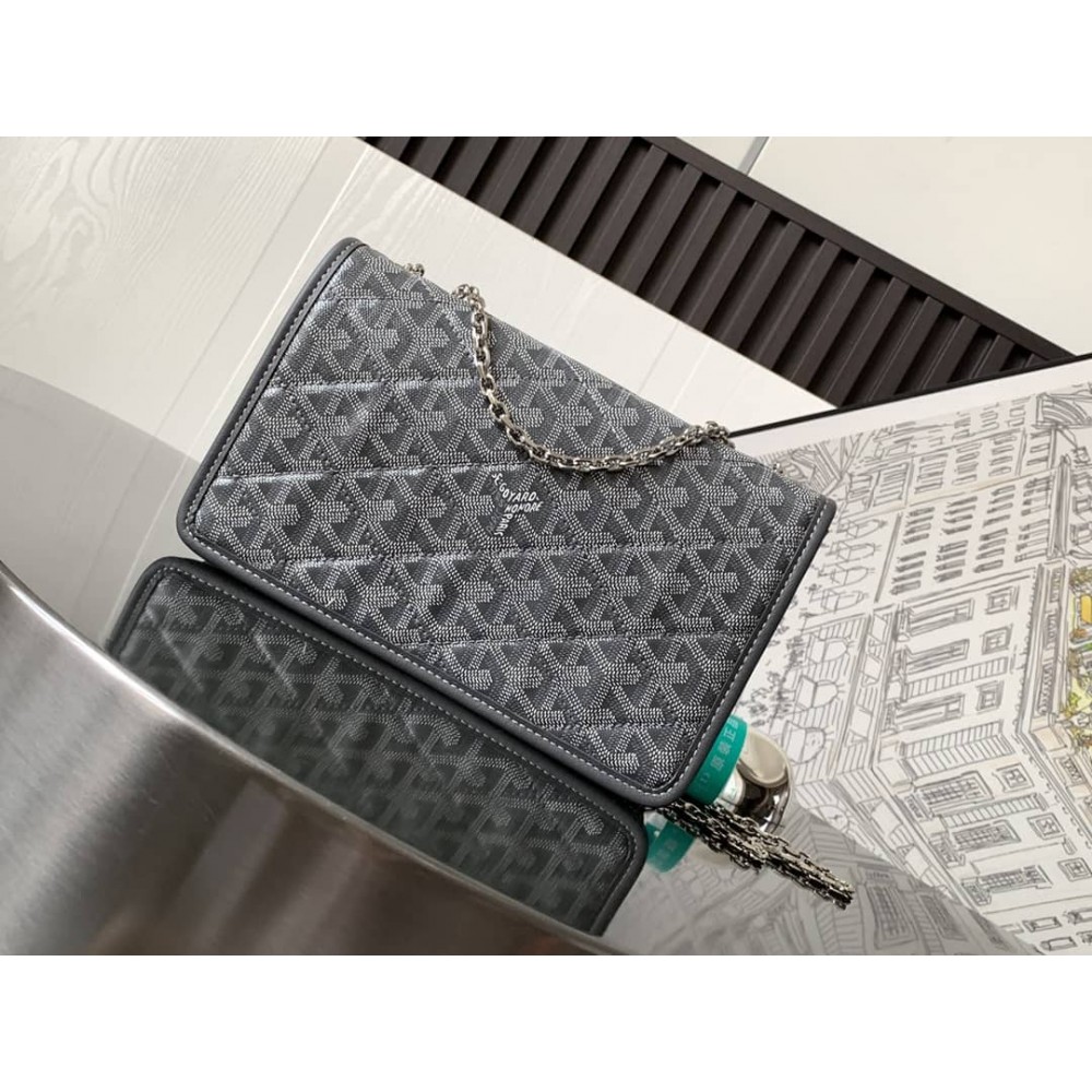 Goyard Alexandre III Bag Grey LDBS247923