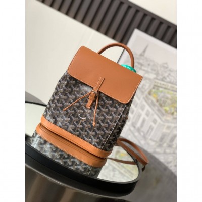 Goyard Alpin Mini Backpack Black & Tan LDBS247768