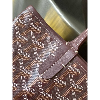 Goyard Anjou Mini Bag Burgundy LDBS247822