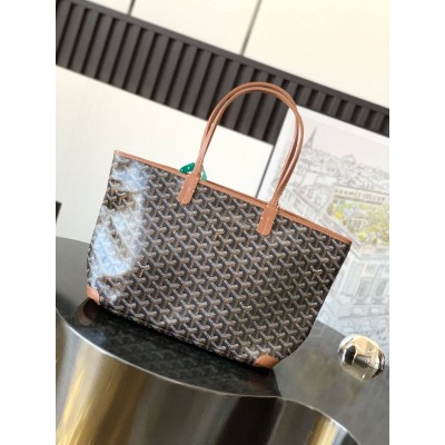 Goyard Artois PM Bag Black & Tan LDBS247976