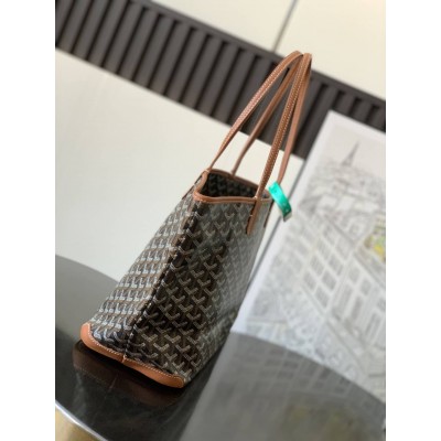 Goyard Artois PM Bag Black & Tan LDBS247976