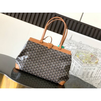 Goyard Bellechasse Biaude PM Bag Black & Tan LDBS247987