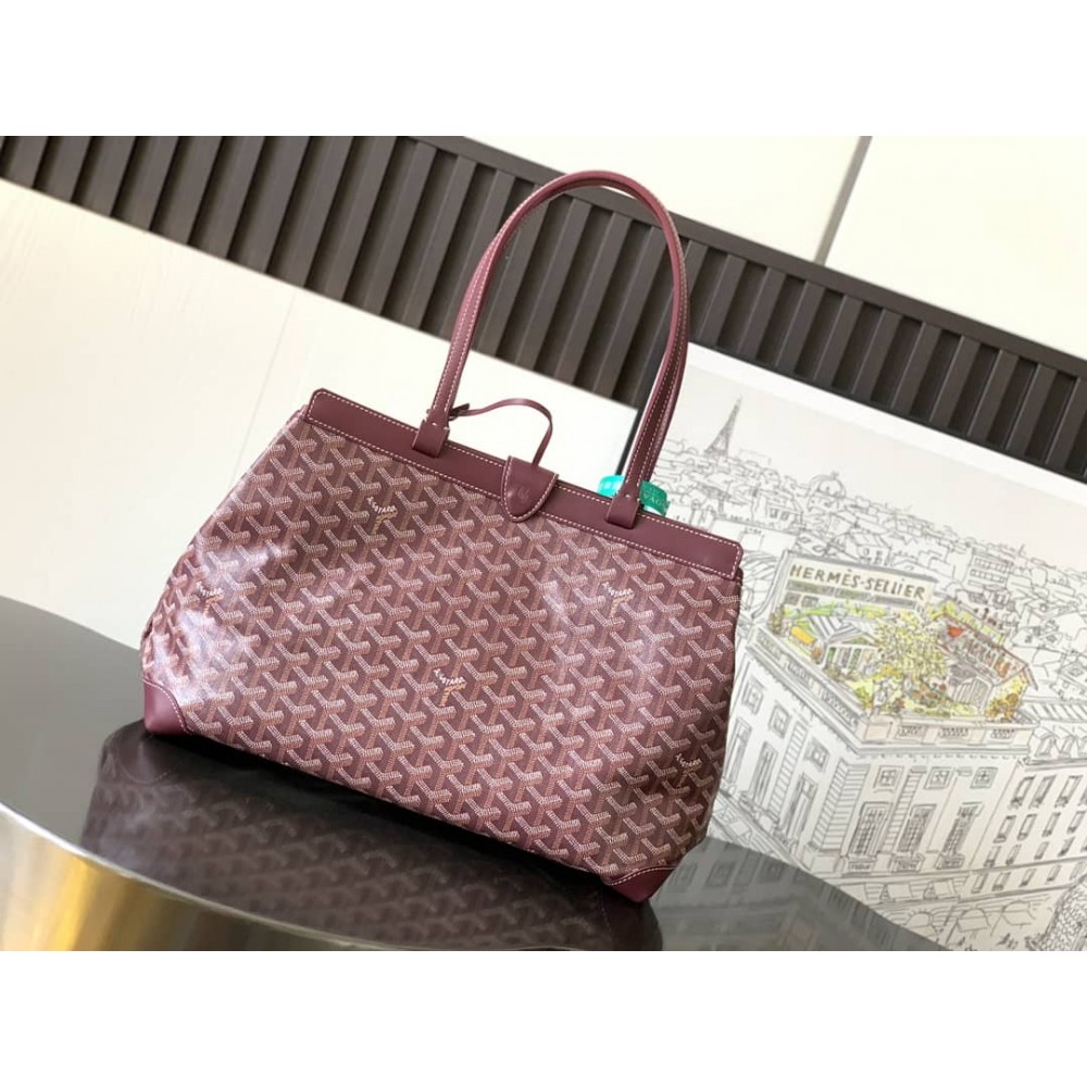 Goyard Bellechasse Biaude PM Bag Burgundy LDBS247988