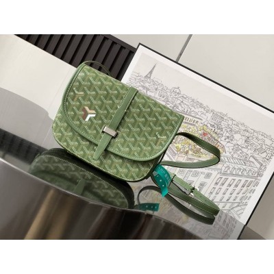 Goyard Belvedere PM Bag Limited Edition Forest Green LDBS247727