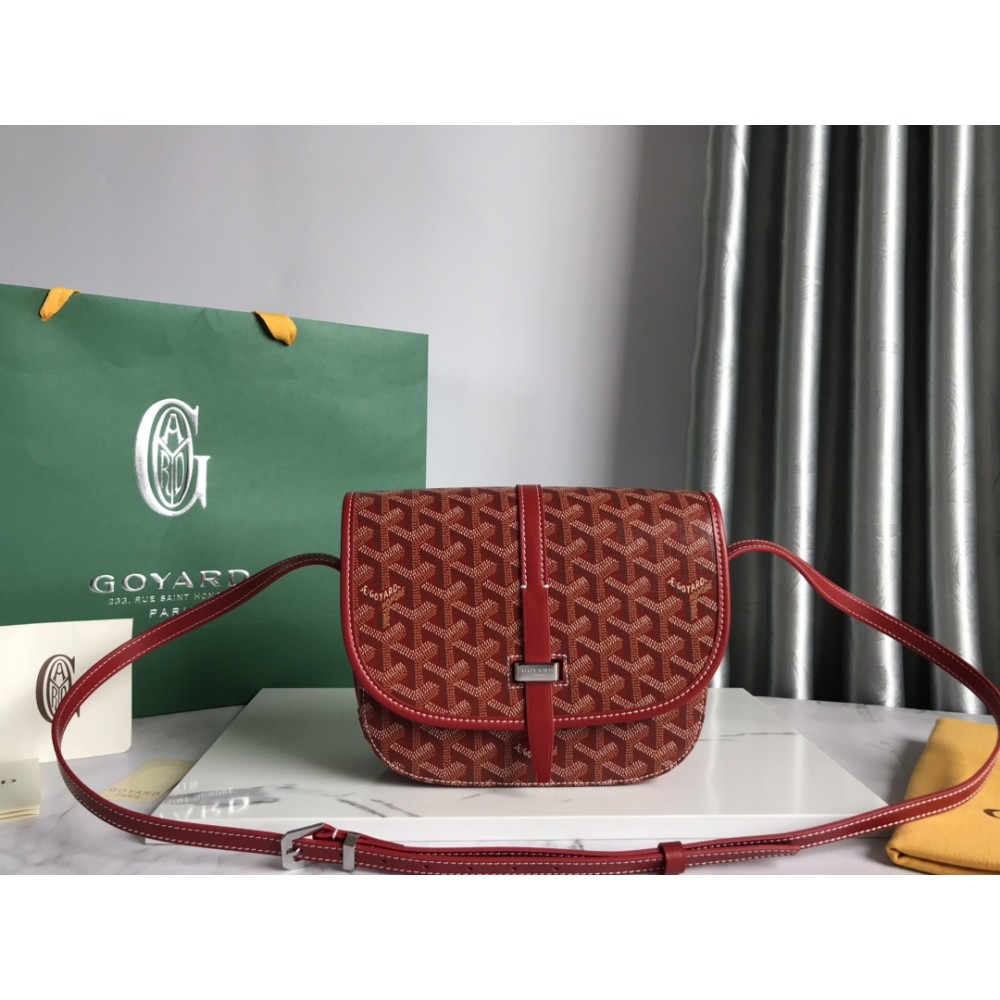 Goyard Belvedere PM Bag Red LDBS247730