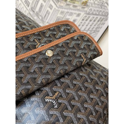 Goyard Boheme Hobo Bag Black & Tan LDBS247750