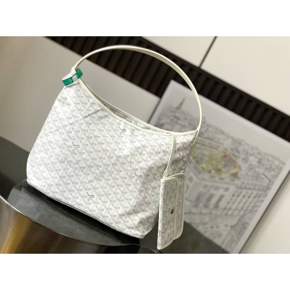 Goyard Boheme Hobo Bag White LDBS247758