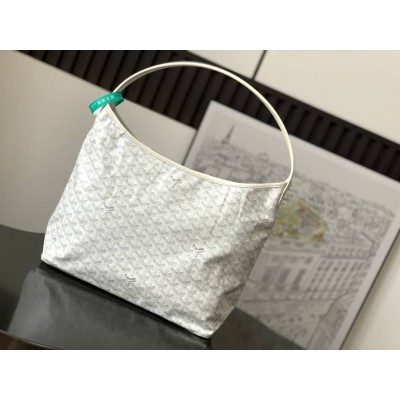 Goyard Boheme Hobo Bag White LDBS247758