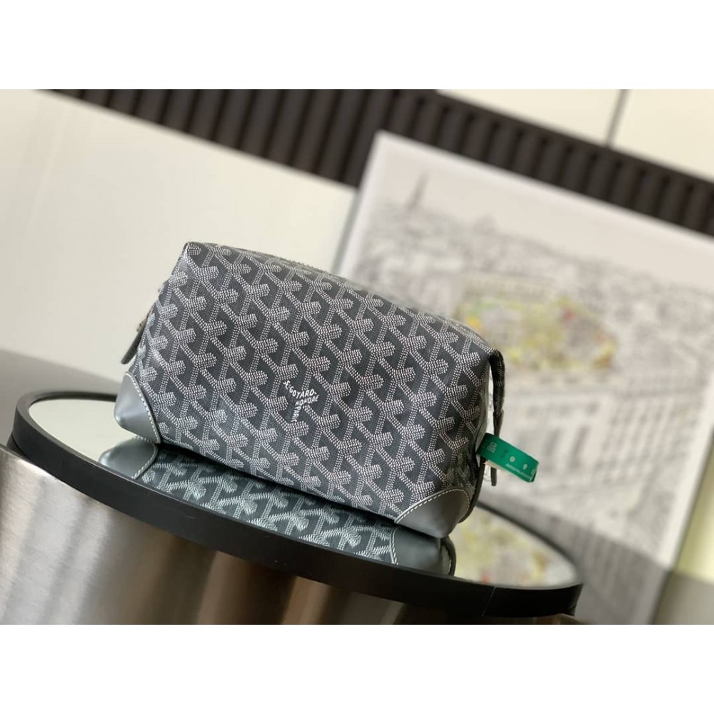 Goyard Bowling 25 Toiletry Bag Grey LDBS248010