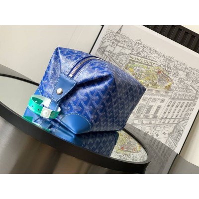 Goyard Bowling 25 Toiletry Bag Sky Blue LDBS248014