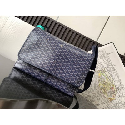 Goyard Capetien MM Messenger Navy Blue LDBS247764