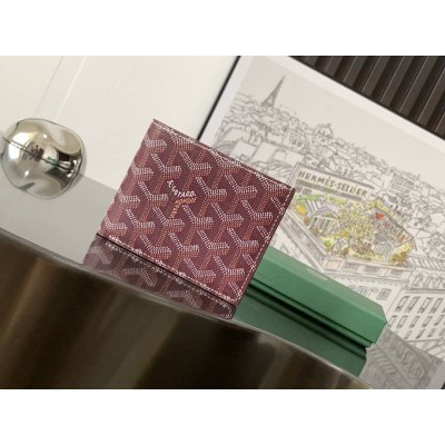 Goyard Card Wallet Burgundy LDBS248118