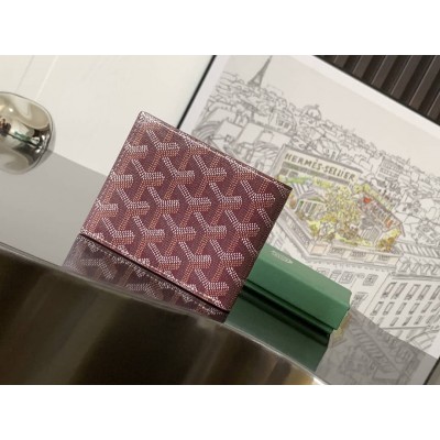 Goyard Card Wallet Burgundy LDBS248118