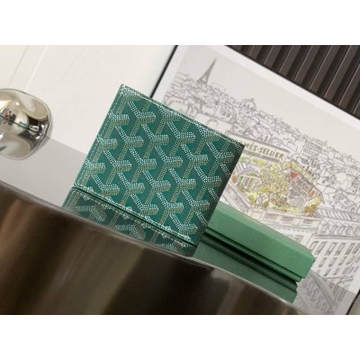 Goyard Card Wallet Green LDBS248119