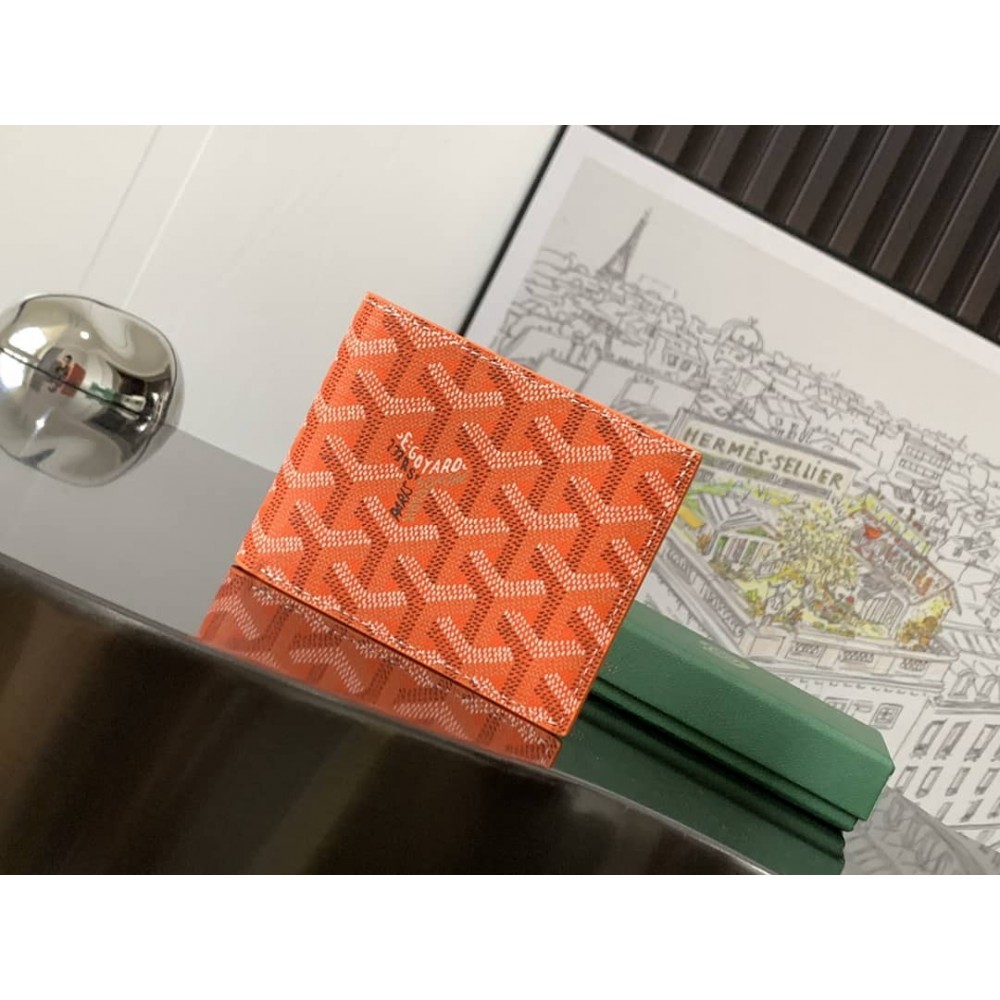 Goyard Card Wallet Orange LDBS248122