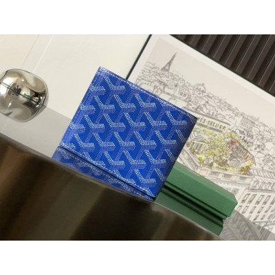 Goyard Card Wallet Sky Blue LDBS248124