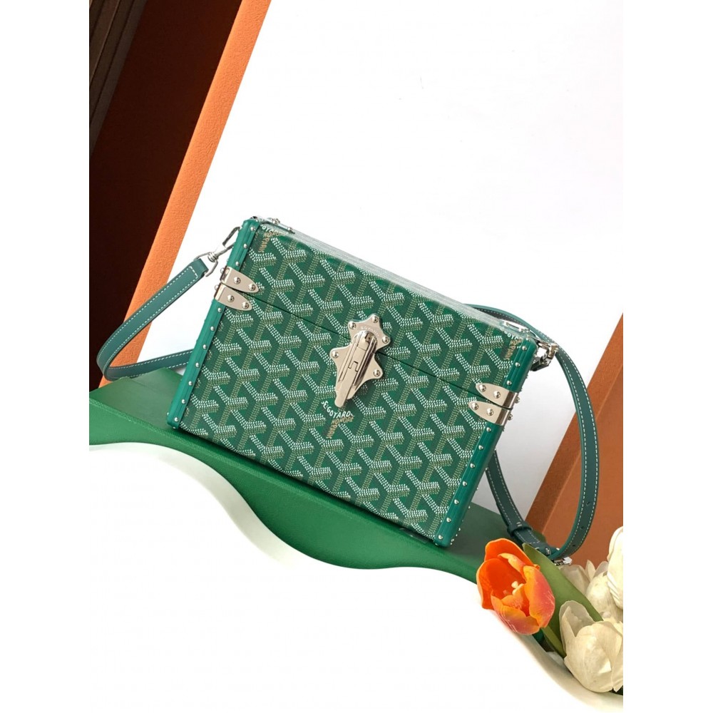 Goyard Cassette Trunk Bag Green LDBS248064