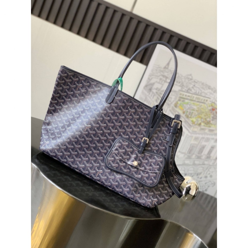 Goyard Chien Gris Bag Navy Blue LDBS247955