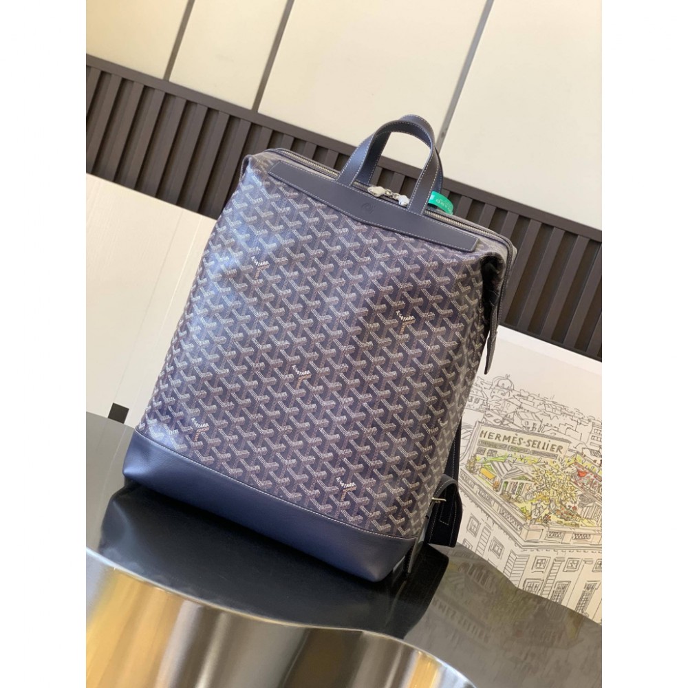 Goyard Cisalpin Backpack Navy Blue LDBS247659