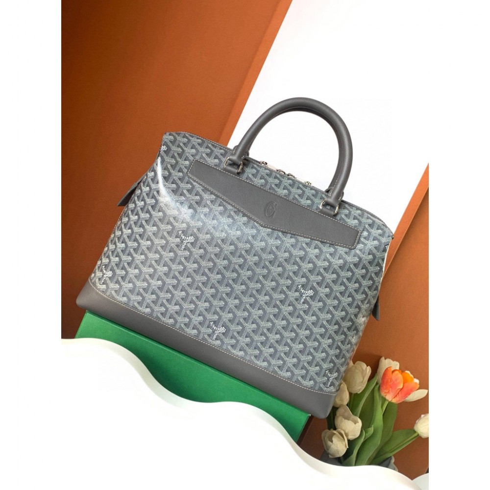 Goyard Cisalpin Document Case Grey LDBS247673