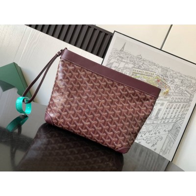 Goyard Conti Pouch Burgundy LDBS247853