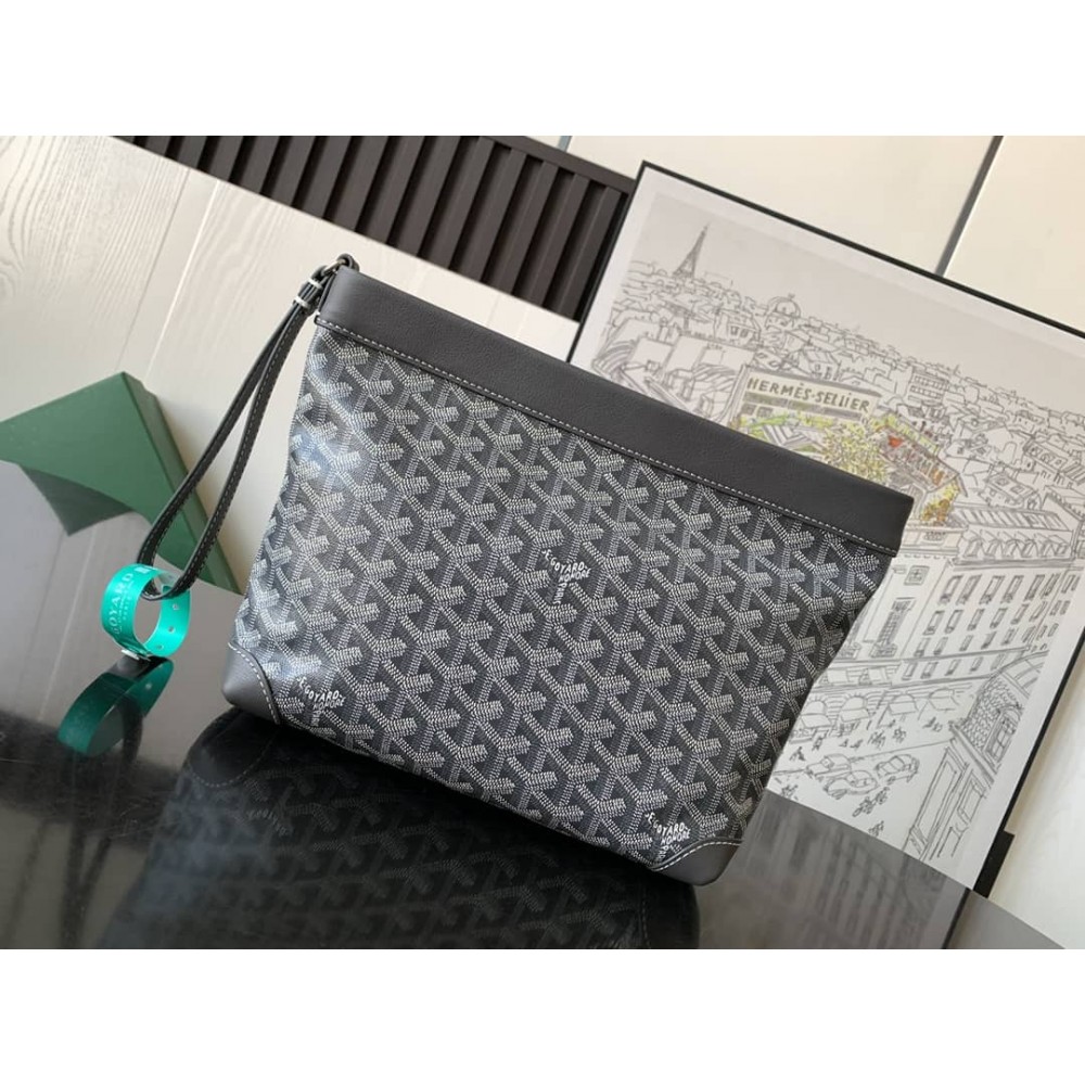 Goyard Conti Pouch Grey LDBS247855