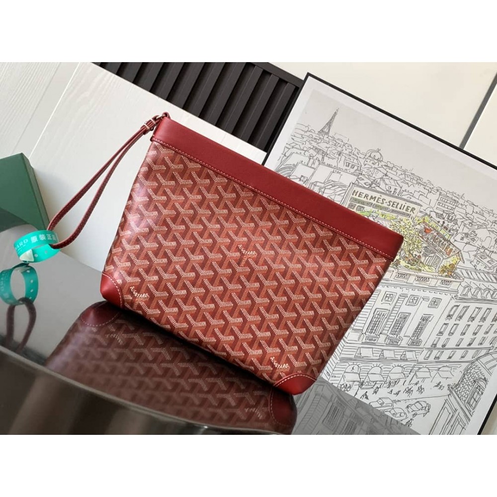 Goyard Conti Pouch Red LDBS247858