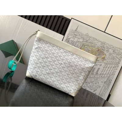 Goyard Conti Pouch White LDBS247860