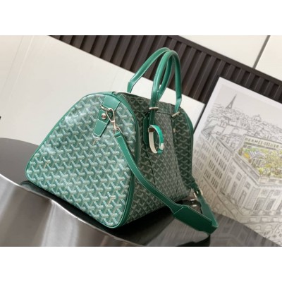 Goyard Croisiere 50 Duffle Bag Green LDBS248019