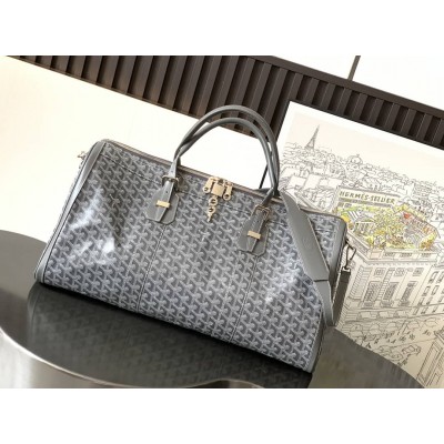 Goyard Croisiere 50 Duffle Bag Grey LDBS248020