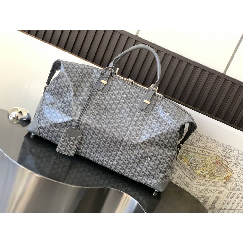 Goyard Duffle Bag 55 Grey LDBS248025