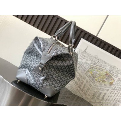 Goyard Duffle Bag Bowling 55 Grey LDBS248030